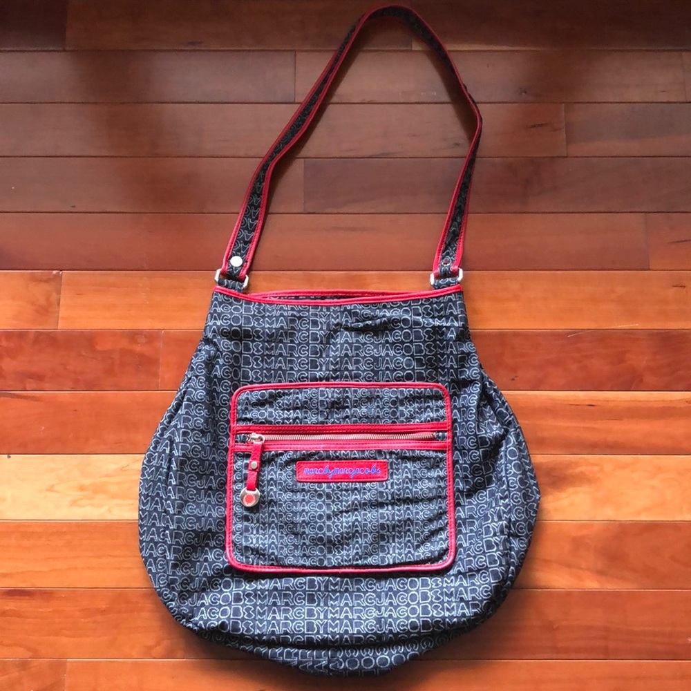 Marc by Marc Jacobs large logo tote bag